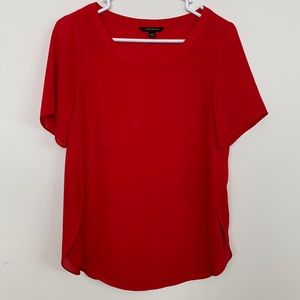 Banana Republic red dress top